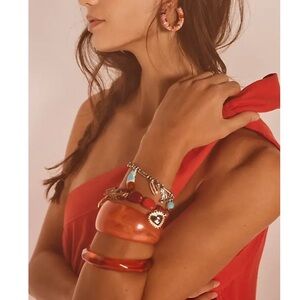 Free People Amber Magnitude Bangle bracelet NEW